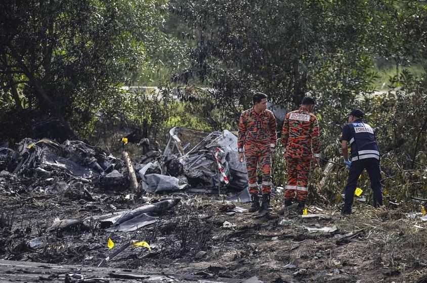 10 Korban Pesawat Jatuh di Selangor telah Teridentifikasi