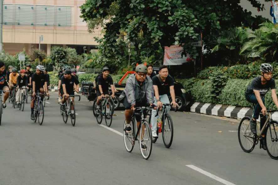 100 Pesepeda Fixie Bakal Ramaikan Semarang Dark Race 2024