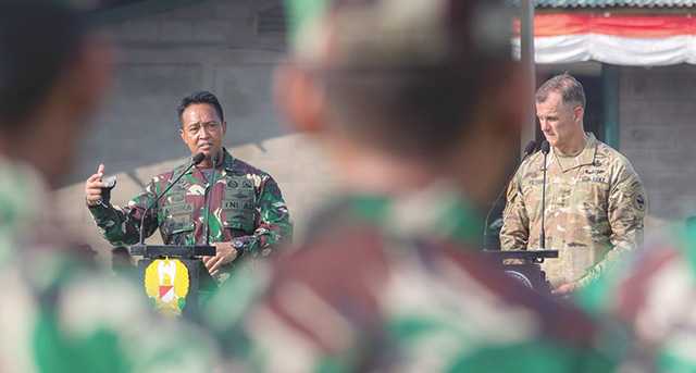 100 TNI AD Pelatihan ke Amerika