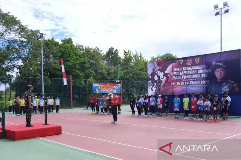 116 petenis lintas provinsi ikuti Turnamen Piala Panglima TNI