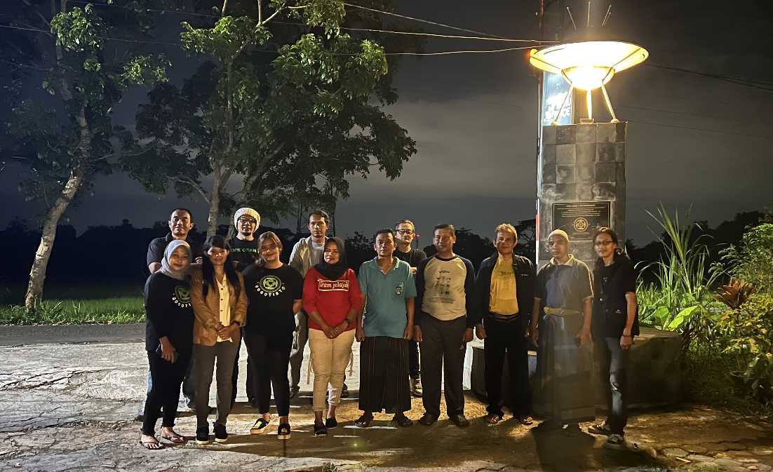 12 Tahun Peringatan Kemunculan Fenomena Crop Circle Berbah, Yogyakarta
