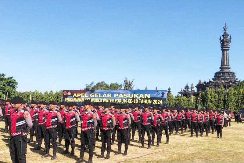 14.000 Personel TNI-Polri Siaga Amankan World Water Forum