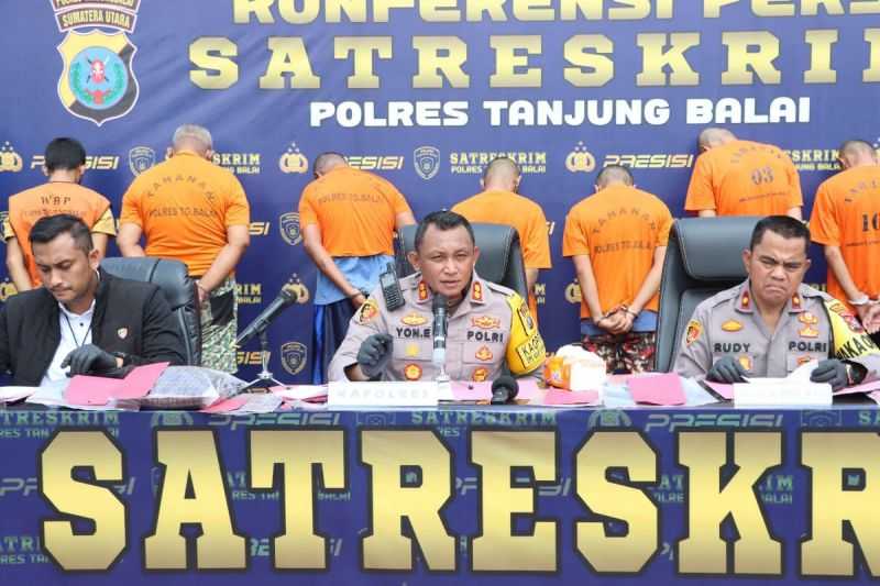 16 Unit Sepeda Motor Hasil Curian Disita