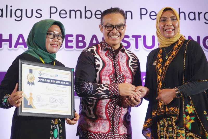 20 Desa Raih  Penghargaan Desa  Bebas Stunting 2023