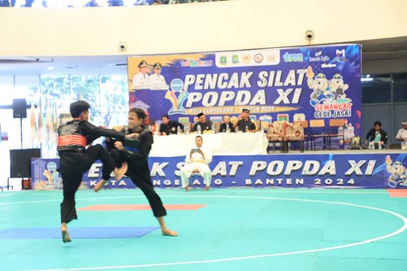 224 Pesilat Mulai Jalani Pertandingan di POPDA XI Banten