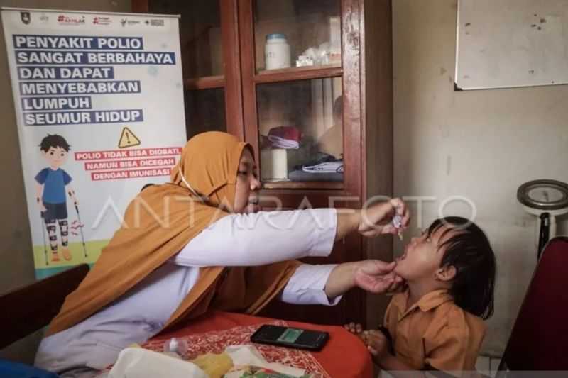 238.516 Anak Jadi Target PIN Polio di Jakarta Selatan