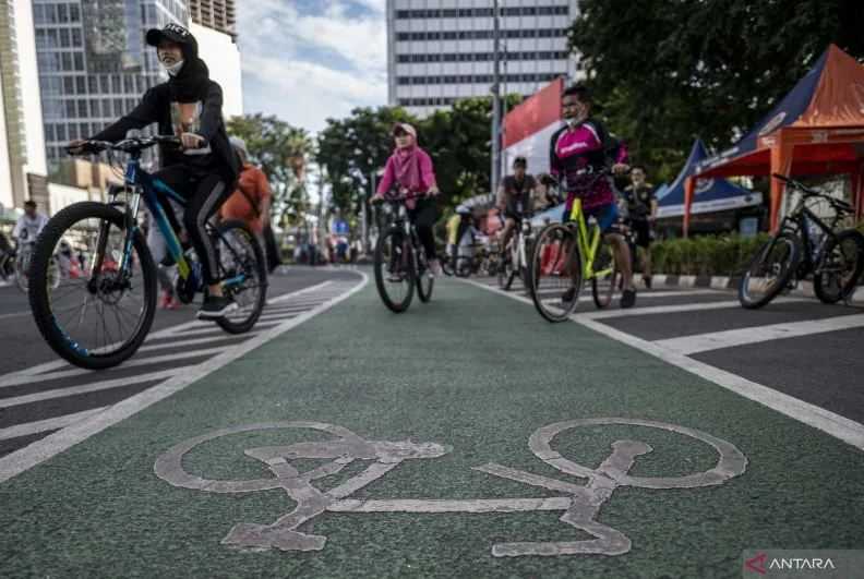 26 Ruas Jalan di Jakarta Akan Dibangun Jalur Sepeda, Ini Dia Daftarnya