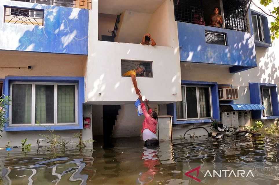 31 Orang Tewas dalam Bencana Banjir yang Melanda Tamil Nadu India
