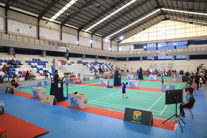 317 Pebulu Tangkis Ramaikan Ajang Tangerang Open National Badminton