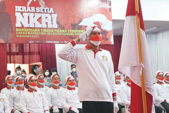 34 Napi Terorisme Nyatakan Ikrar Setia kepada NKRI