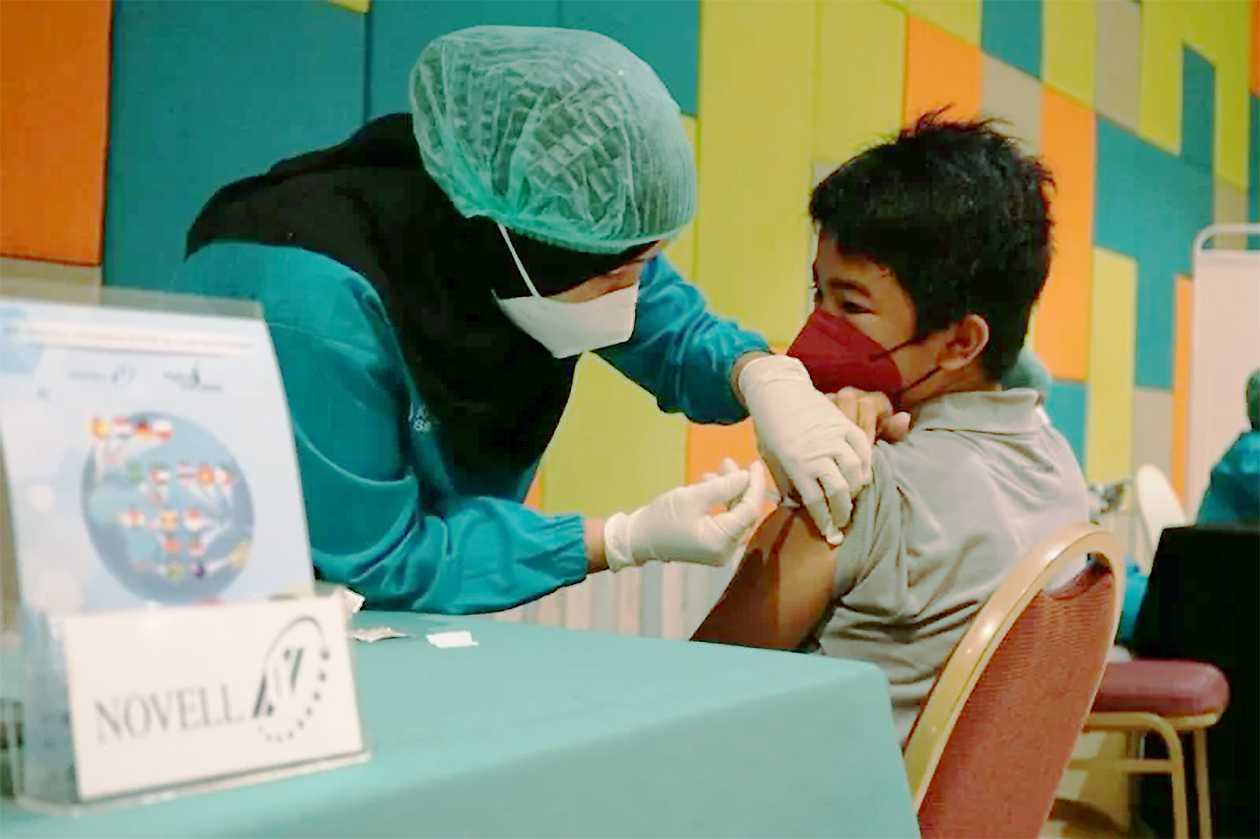 59.030 Anak di Kota Tangerang  Sudah Divaksin Dosis Pertama