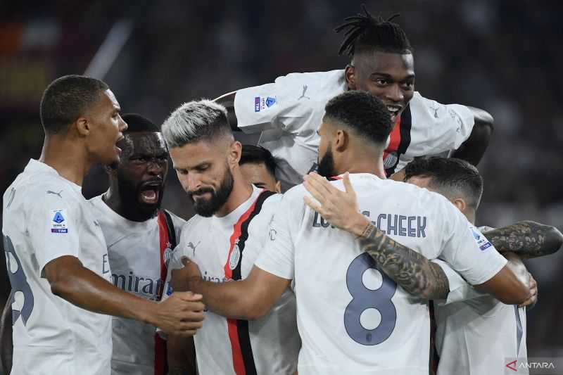AC Milan Bawa Pulang Kemenangan 2-1 dari Lawatan ke Markas AS Roma