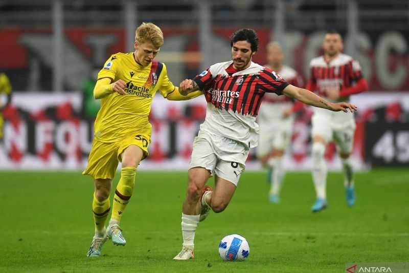 AC Milan Gagal Menjauh Usai Ditahan Imbang Tanpa Gol oleh Bologna