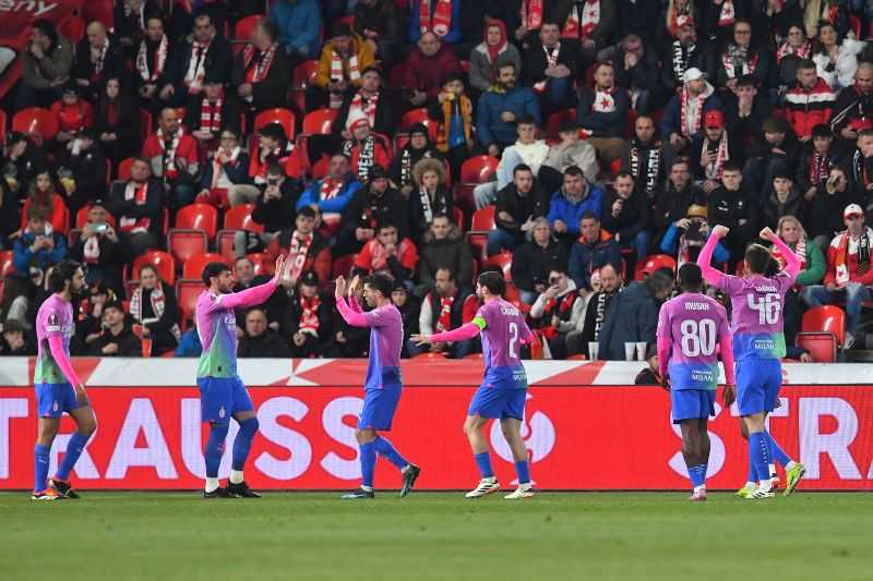 AC Milan Lolos ke Perempat Final Usai Singkirkan Slavia Praha 7-3