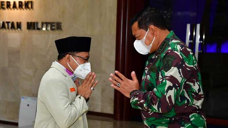 Ada Apa Sunanto Ketua PP Pemuda Muhammadiyah Ketemu Laksamana Bintang Empat?