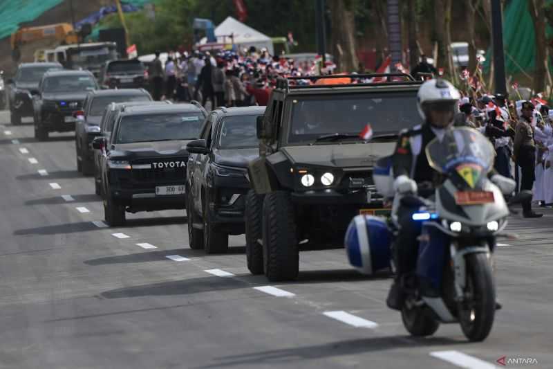 Ada Kirab Pengembalian Duplikat Bendera Pusaka dari IKN pada Sabtu