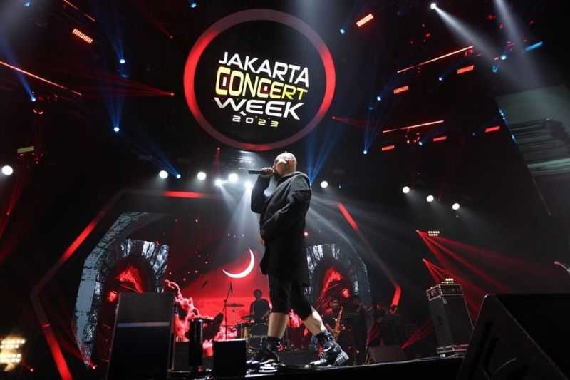 Ahmad Dhani Project Sukses Buka Gelaran Jakarta Concert Week  2023 di JCC