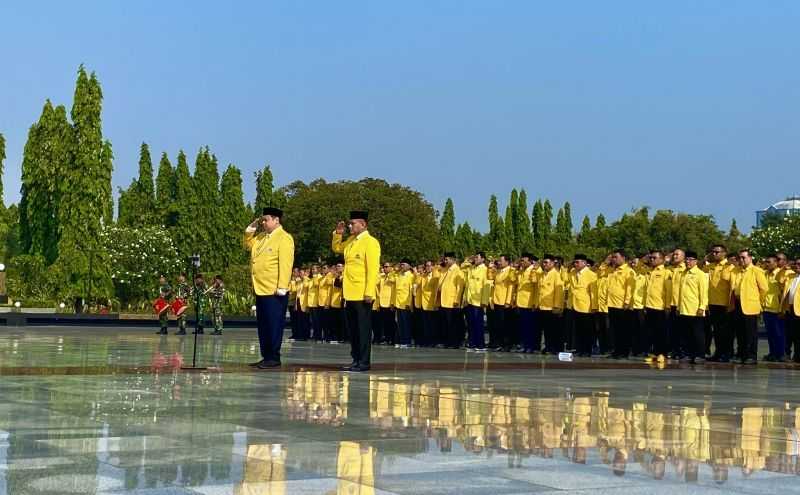 Airlangga Ajak Seluruh Kader Golkar Bersatu untuk Menangkan Pemilu 2024