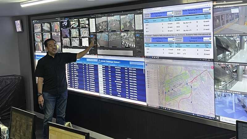 Airport Command Center Dukung Kelancaraan Angkutan Lebaran di Bandara Soetta