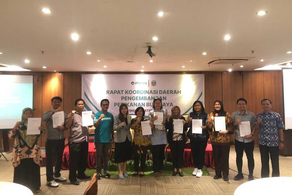 Ajak Berbagai Pihak untuk Mengembangkan Perikanan Budidaya, eFishery Selenggarakan Rapat Koordinasi Perikanan di Sumatera Utara