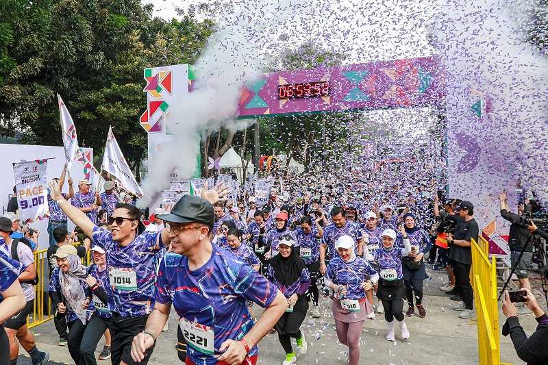 Ajak Jalani Gaya Hidup Sehat, Brawijaya Healthcare Lomba Lari