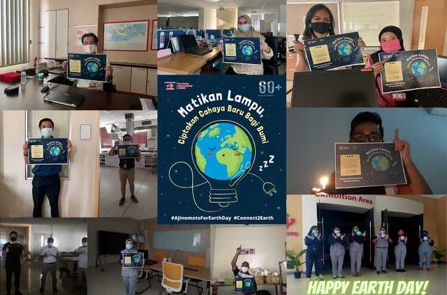 Ajinomoto Indonesia Gagas Kegiatan Earth Hour