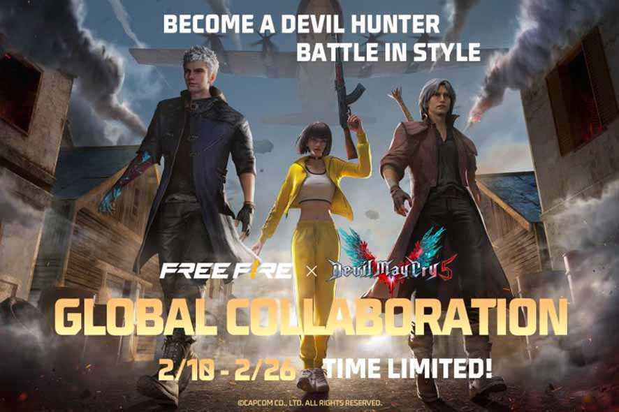 Akan Hadir Kolaborasi Devil May Cry 5 dengan Free Fire