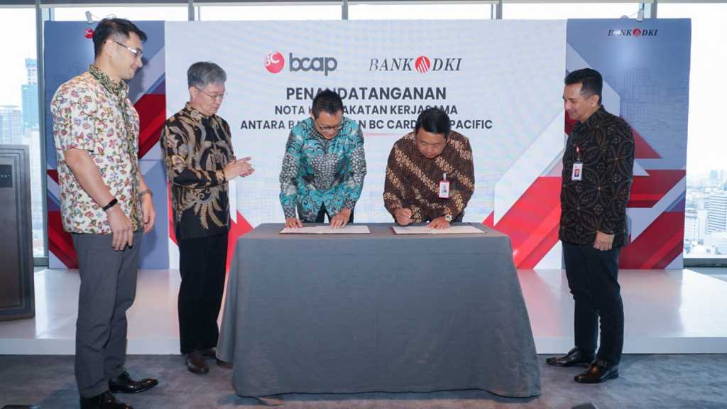 Akselerasi Bisnis Pembayaran Digital, Bank DKI Gandeng BC Card Asia Pacific 1