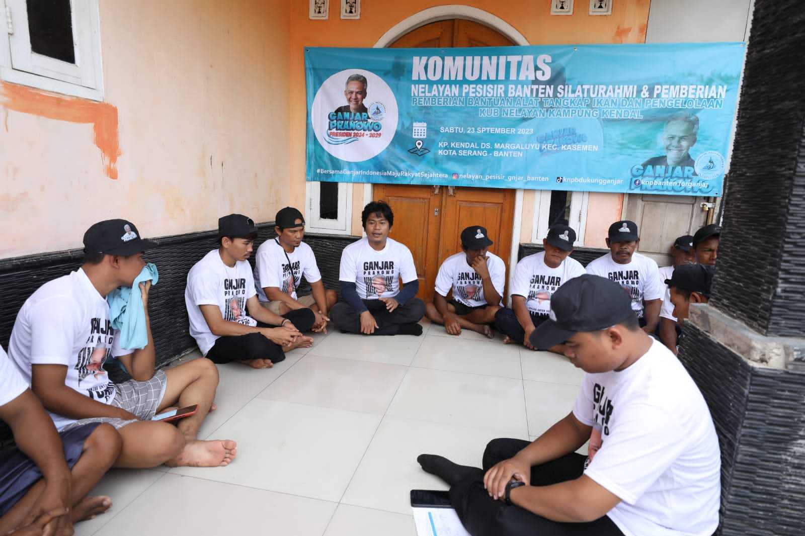 Aksi Nyata Nelayan Ganjar Bantu Warga Pesisir di Serang, Banten 2