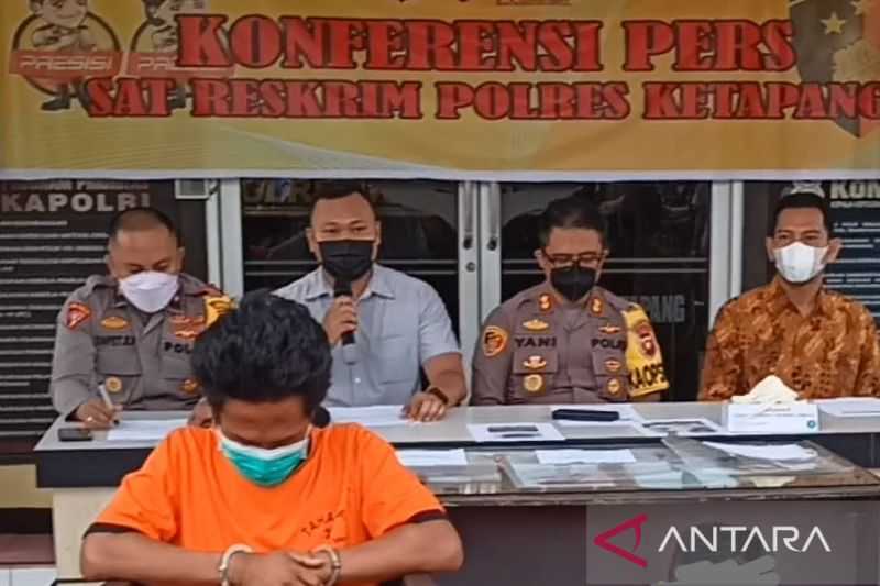 Aksinya Terekam CCTV dan Viral di Medsos, Pemuda di Ketapang Langsung Dicokok Polisi