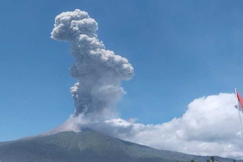 Aktivitas Gunung Lewotobi Masih Tinggi, Warga Sekitar Diminta Tetap Waspada