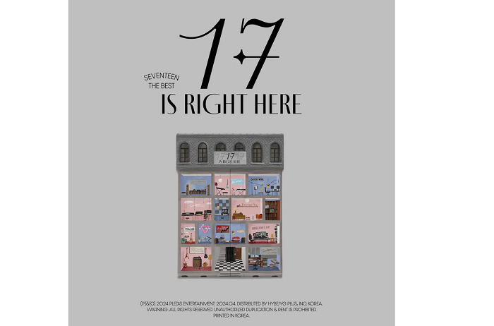 Album Seventeen '17 Is Right Here' Masuk Urutan Lima Billboard 200