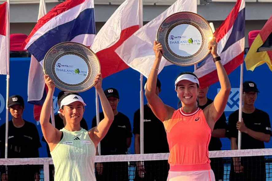 Aldila Sutjiadi Menangi Gelar Ganda Putri di Thailand Open