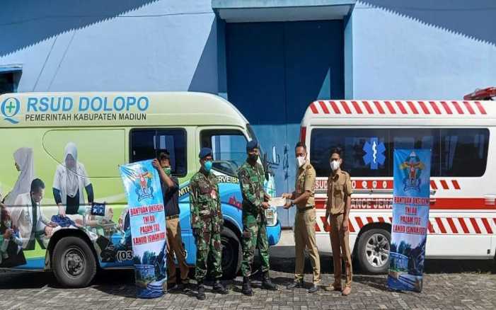 Alhamdulillah, TNI AU Distribusikan 758 Tabung Oksigen ke RS Rujukan Covid di Bandung dan Madiun