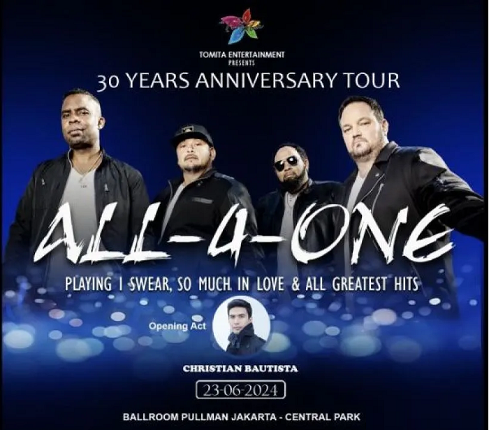 All-4-One Gelar Konser di Jakarta pada Juni