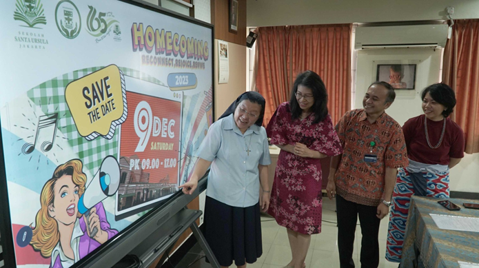 Alumni  Hidupkan Semangat Serviam Pada Peringatan 165 Tahun Sekolah  Santa Ursula Jakarta