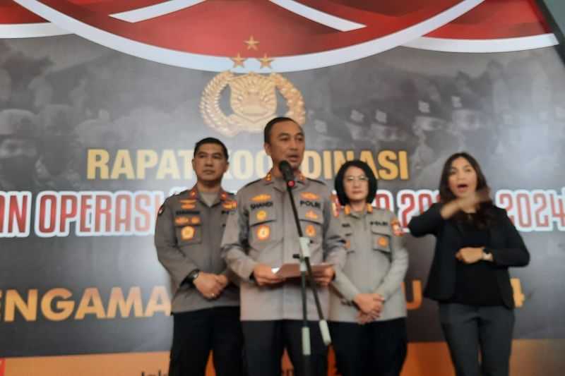 Amankan Pemilu, 434.197 Personel Polri Dikerahkan di Operasi Mantap Brata