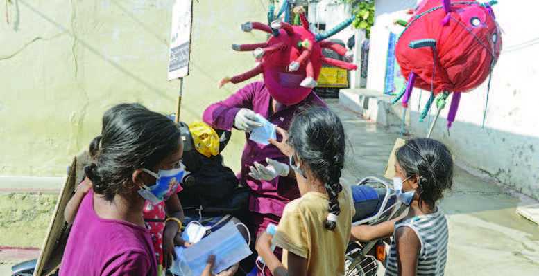 Anak-anak India Menjadi Yatim Piatu karena Covid-19