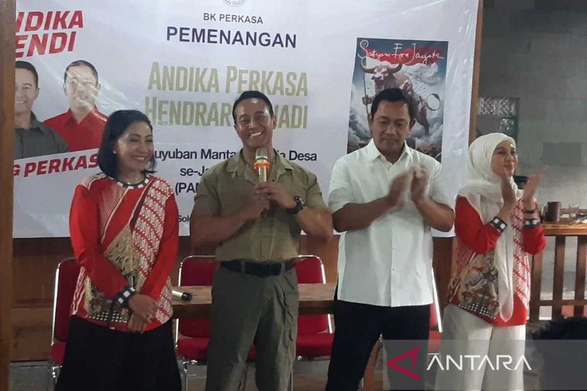 Andika-Hendi Dapat Dukungan dari Mantan Kepala Desa se-Jateng di Pilkada 2024