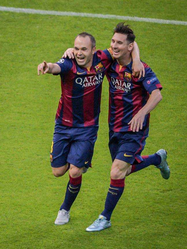 Andres Iniesta Sedih Lihat Lionel Messi Main untuk PSG