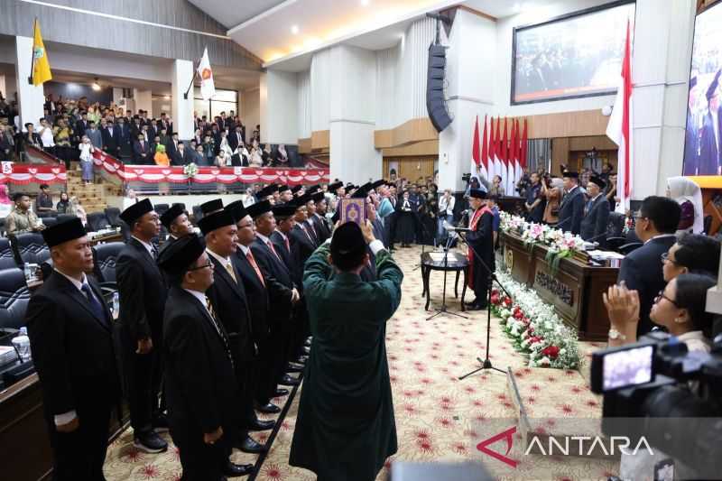 Anggota DPRD Kabupaten Bogor Banyak Wajah Baru