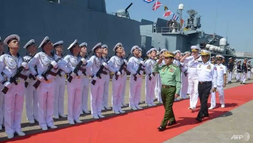 Angkatan Laut Rusia dan Myanmar Memulai Latihan Bersama di Laut Andaman