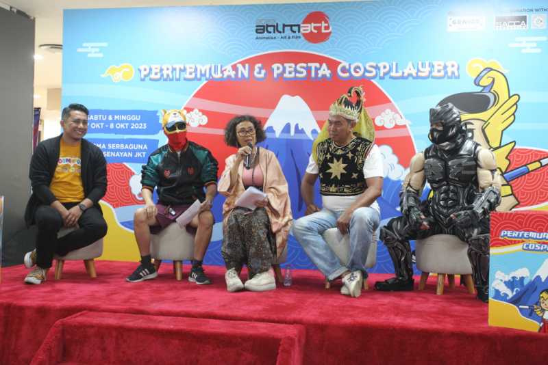 ANIMART Indonesia 2023  Ajang Pertemuan dan Pesta Seru Para Cosplayer 2