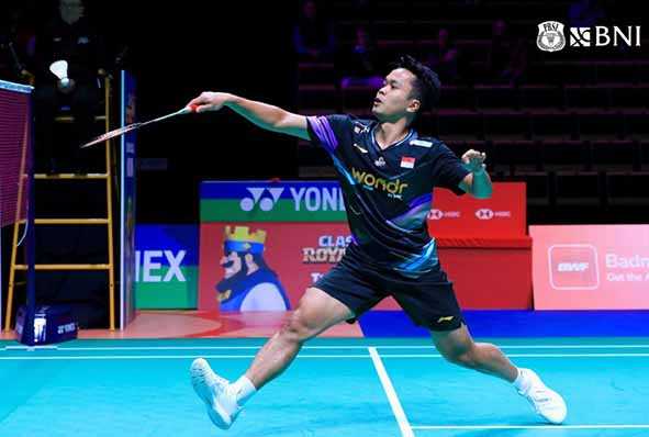 Anthony Ginting Langsung Tersingkir