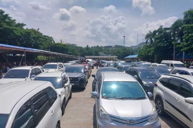 Antisipasi Lonjakan Arus Balik, Polisi Siagakan 4 Titik Parkir di Pelabuhan Bakauheni