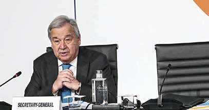 Antonio Guterres: Dunia Membutuhkan Revolusi Energi Terbarukan