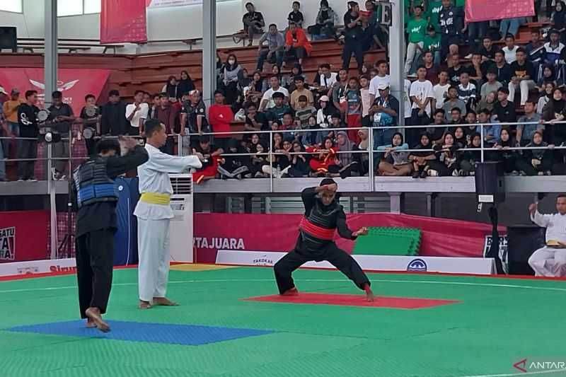 Antonius Eduk Sumbang Emas Kedua untuk NTT dari Cabang Pencak Silat