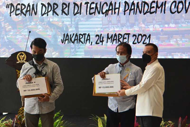 Anugerah Jurnalistik Peran DPR di Tengah Pandemi Covid-19