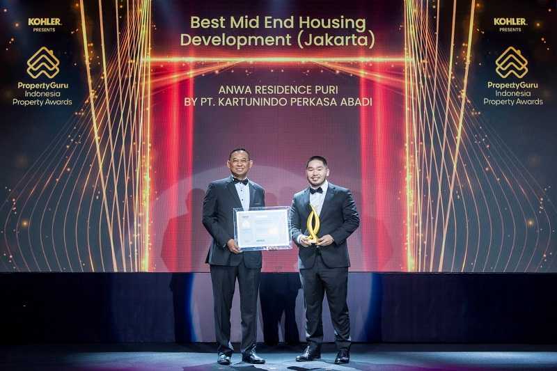 Anwa Residence Puri Raih Penghargaan di Ajang PropertyGuru Indonesia