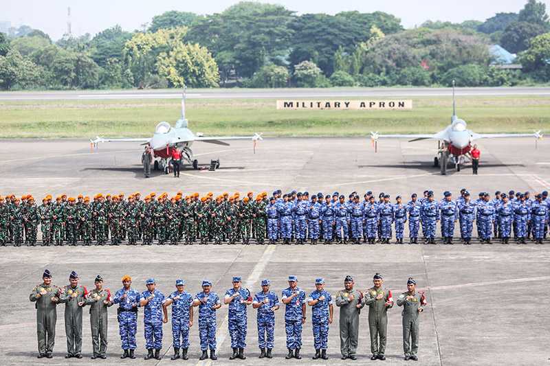 Apel Kesiapan Pengamanan VVIP Pelantikan Presiden